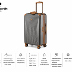 Pierre Cardin Malaga Bayer Pc Trolley S   30 Khaki MS Department Store Oman