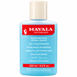 Mavala Mild Nail Polish Remover Blue 100Ml