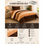 Classic Single 3Pc Comforter Set  MS Department Store Oman