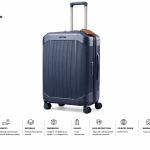 Pierre Cardin Venice Pc Trolley S   28 Navy Blue MS Department Store Oman