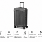 Pierre Cardin Venice Pc Trolley S 24" D Grey MS Department Store Oman