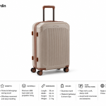Pierre Cardin Venice Pc Trolley S 20" Khaki MS Department Store Oman