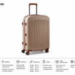 Pierre Cardin Venice Pc Trolley S 24" Khaki MS Department Store Oman