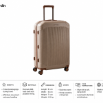 Pierre Cardin Venice Pc Trolley S 28" Khaki MS Department Store Oman