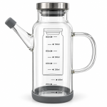 Elite Houseware Glass Oil Bottle Measure 2 MS Department Store Oman