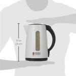 Black+Decker 2200W, 1.7 Ltr,Water Kettle, White MS Department Store Oman