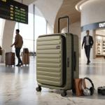 Pierre Cardin Bologara Pc Front Open Trolley S   20" Green MS Department Store Oman