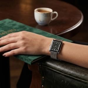 Lee Cooper Women'S Watch Analog Black Dial With Silver Stainless Steel Band MS Department Store Oman