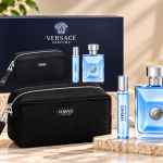 Versace Pour Homme Edt 100Ml+Travel Spray 10Ml+Gwp Set