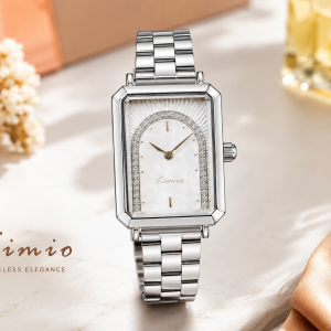 Kimio Silver Plating+Blue Dial MS Department Store Oman