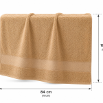 Spano Plain Bath Sheet 84X165 500Gsm Assorted Colours MS Department Store Oman
