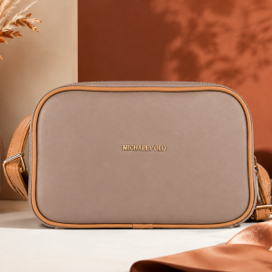 Women's Beige Crossbody Shoulder Bag MS Department Store Oman