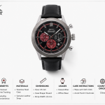 Slazenger Phantom Red Chronograph Watch MS Department Store Oman