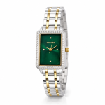 Homies Two-Tone Green Rectangular Watch MS Department Store Oman