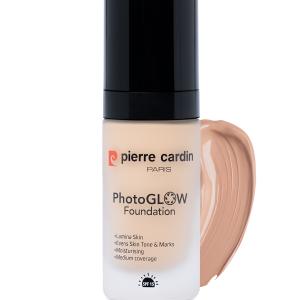 Pierre Cardin Photoglow Foundation - Light Skin With Neutral MS Department Store Oman
