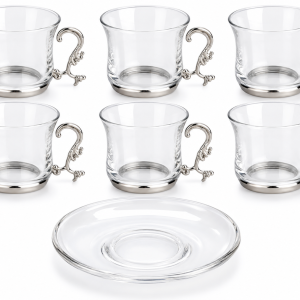 12 Piece Slim Waist Tea Set  MS Department Store Oman