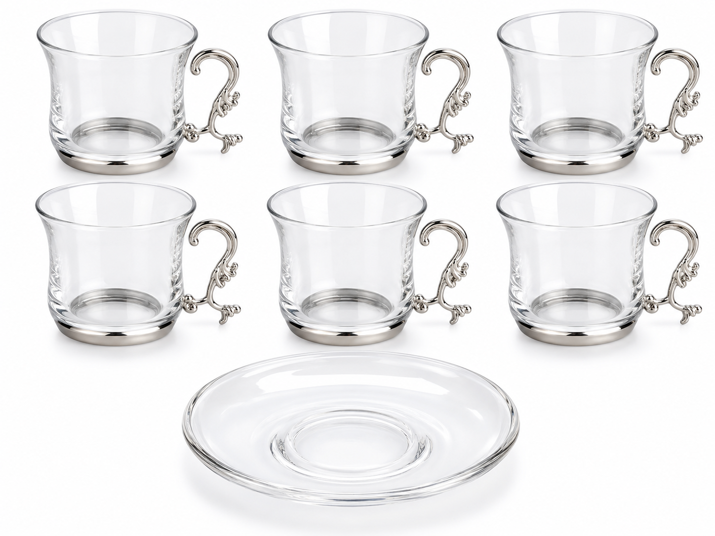 12 Piece Slim Waist Tea Set MS Department Store Oman