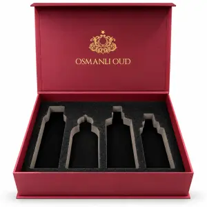 Osmanli Oud Empty 4 Pcs Set Box (For Fur)
