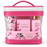 Nurxos Shower Big Bag Collection (6 Pcs Of Shampoo, Deodorant, 65Ml Perfume, Body Mist, And Body Lotion) Orkide