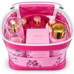 Nurxos Shower Big Bag Collection (6 Pcs Of Shampoo, Deodorant, 65Ml Perfume, Body Mist, And Body Lotion) Orkide