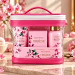 Nurxos Shower Big Bag Collection (6 Pcs Of Shampoo, Deodorant, 65Ml Perfume, Body Mist, And Body Lotion) Orkide