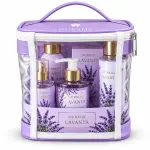 Nurxos Shower Big Bag Collection (6 Pcs Of Shampoo, Deodorant, 65Ml Perfume, Body Mist, And Body Lotion) Lavanta
