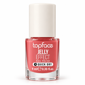 Topface Jelly Effect Nail Polish-Coral Pink