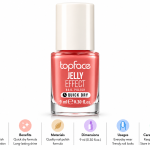Topface Jelly Effect Nail Polish-Coral Pink