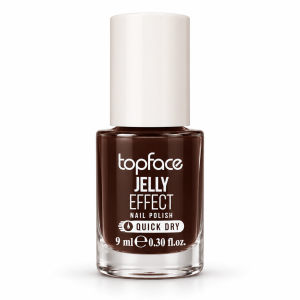 Topface Jelly Effect Nail Polish-Dark Chocolate Brown