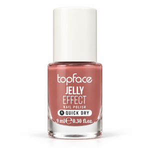 Topface Jelly Effect Nail Polish-Dusty Rose Pink