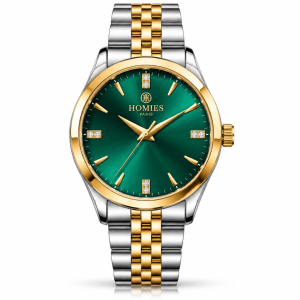 Homies Two Tone Green Dial Watch MS Department Store Oman