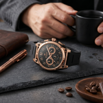 Homies Rose Gold And Black Multifunction Sport Watch MS Department Store Oman