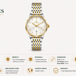 Homies Two-Tone Date Watch MS Department Store Oman