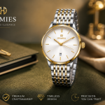Homies Two-Tone Date Watch MS Department Store Oman