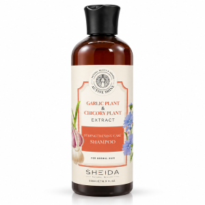 Sheida Garlic & Chicory Hair Shampoo Extract-500 Ml
