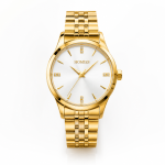 Homies Gold And White Dial Watch MS Department Store Oman