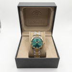 Homies Two-Tone Green Dial Watch MS Department Store Oman