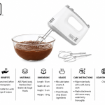 Black+Decker 300W Hand Mixer MS Department Store Oman