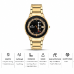 Sveston Lumiere Two-Tone Analog Watch with Day & Date Display – Assorted MS Department Store Oman