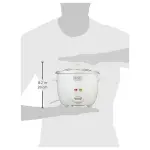 Black+Decker 0.6 L Automatic Rice Cooker MS Department Store Oman