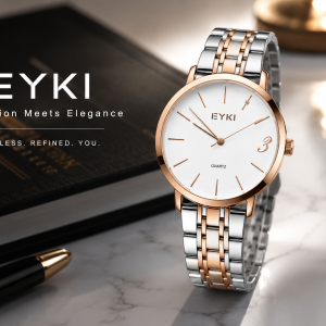 Eyki Black Plating +Green Dial MS Department Store Oman