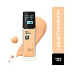 Maybelline Fit Me Foundation Matte Poreless Spf 123 - Lw MS Department Store Oman