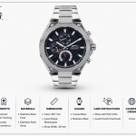 Slazenger Navy Octagon Multi-Function Watch MS Department Store Oman