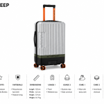 Jeep Trolley Jh001 55"Cm Silver MS Department Store Oman
