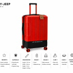 Jeep Trolley Jhoo1A 55Cm Red MS Department Store Oman