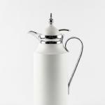 AL FURSAN  0.1 METAL VACUUM FLASK SILVER & WHITE MS Department Store Oman