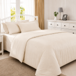 Stripe Dtx Comforter King 1Pc 259X242Cm Bstr MS Department Store Oman