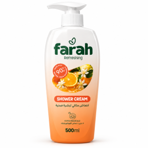 Farah Shower Cream - Refreshing - 500Ml