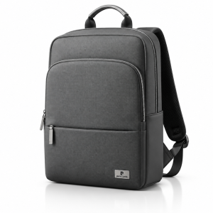 Pierre Cardin Shoulder Backpack Grey MS Department Store Oman