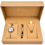 Kimio Silver Plating+White Dial MS Department Store Oman